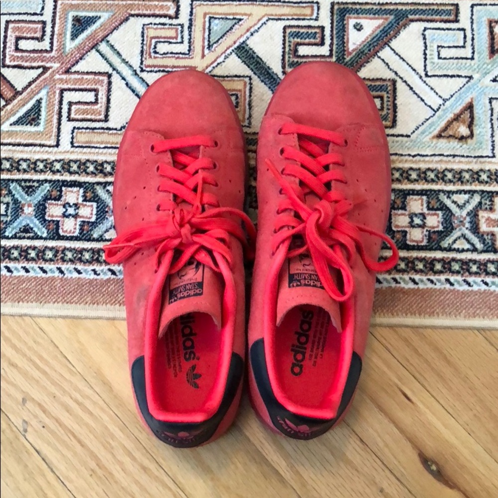 Stan Smith Red Adidas / size 6.5M